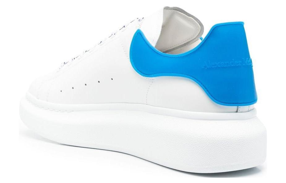 Alexander McQueen Oversized Sneaker 'White Electric Blue' 625156WHXMT8986 #