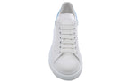 (WMNS) Alexander McQueen Oversized Sneaker 'White Dream Blue Suede' 553770WHGP79048 #