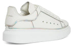 (WMNS) Alexander McQueen Oversized Sneakers 'White Silver' 708750WIBNV9989 #