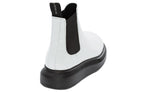(WMNS) Alexander McQueen Hybrid Chelsea Boot 'Black White' 586398WHX529061 #
