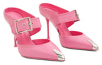 (WMNS) Alexander McQueen Punk Buckle Mules 'Pink' 733183WHSWD5482 #