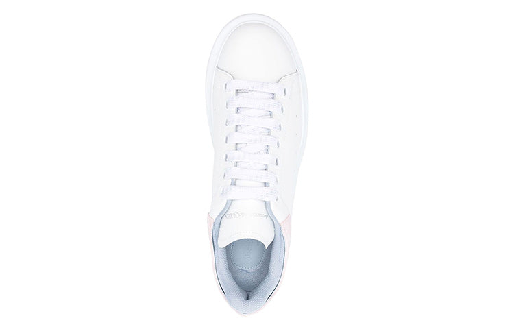 (WMNS) Alexander McQueen Oversized Sneakers 'White Pink Blue' 697103WIBNT8874 #