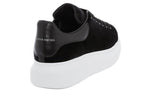 (WMNS) Alexander McQueen Oversized Sneaker 'Black Suede' 482142W4FKT1000 #