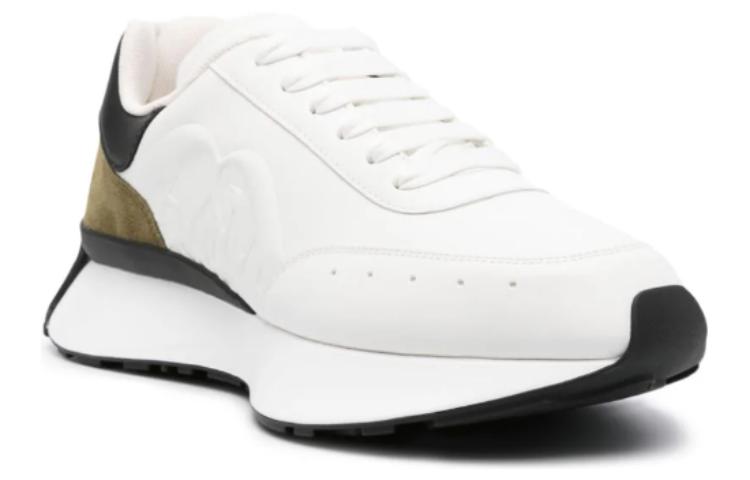 Alexander McQueen Sprint Runner 'White Green' 777417WIDNE8738 #