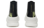 Alexander McQueen Tread Slick Lace-up High Top Shoes 'Black White' 777960WIAT61680 #