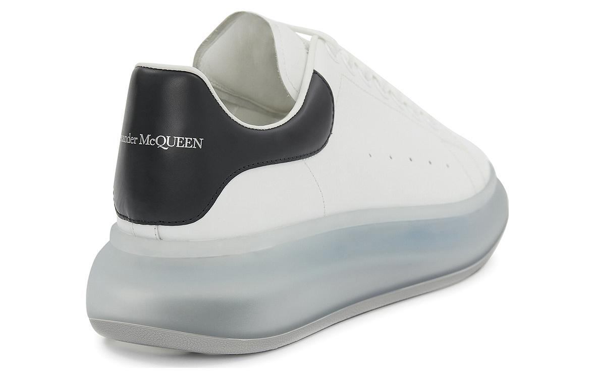 Alexander McQueen Oversized Sneakers 'Clear Sole White Navy Blue' 709817WICY19095 #