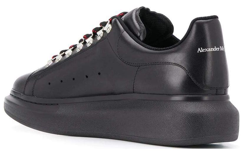 Alexander McQueen Oversized Sneaker with Hook eyelets 'Black' 604248WHRWA1000 #