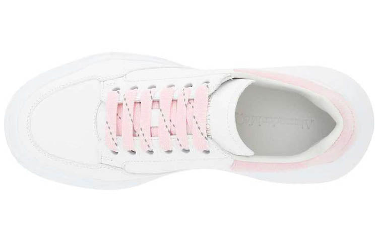 (WMNS) Alexander McQueen Oversized Court Trainer 'White Pink' 633915WIA9A9414 #