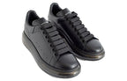Alexander McQueen Oversized Sneaker 'Black Shiny Sole' 604232WHX981000 #