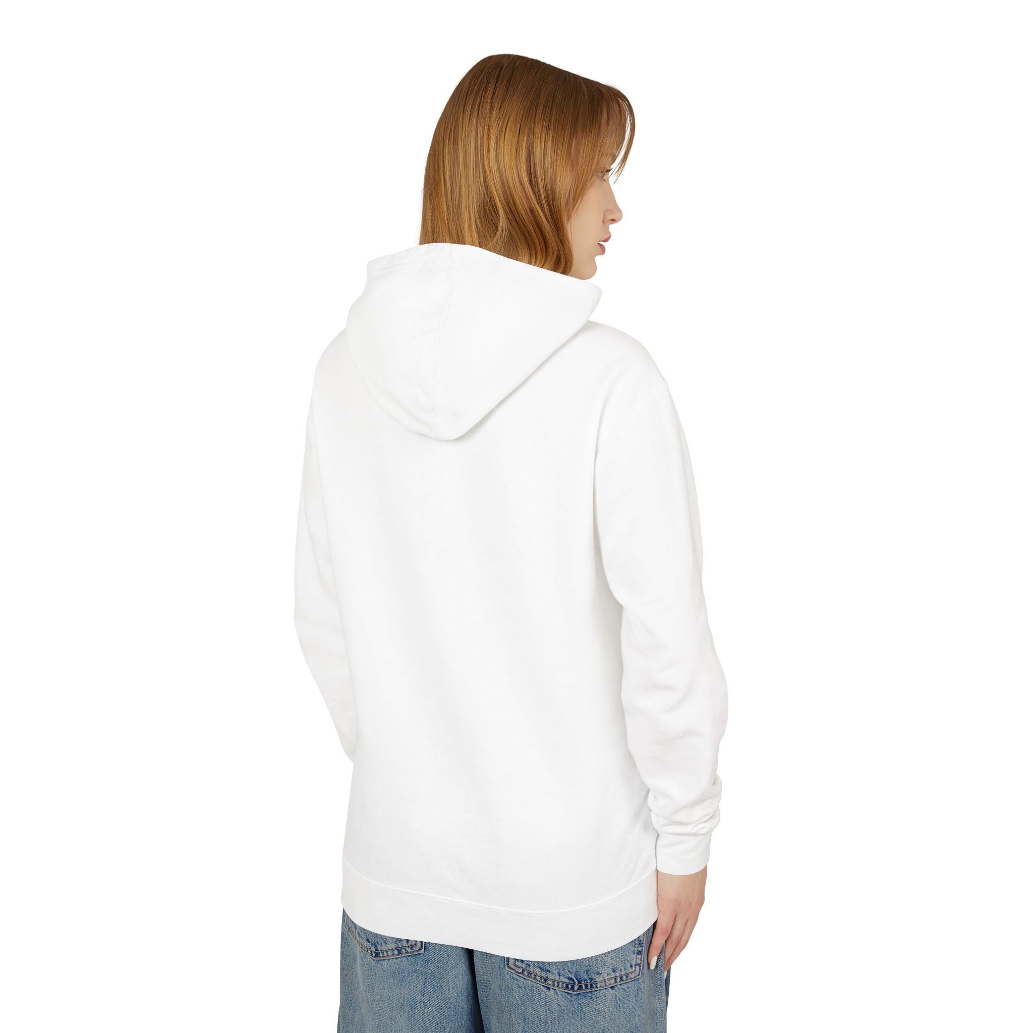 Heart Hoodie - Valentine's Day Unisex Lightweight Hooded Sweatshirt