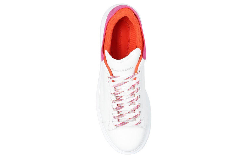 (WMNS) Alexander McQueen Oversized Low-Top Sneakers 'White Rose Pink' 697103WIBNH9858 #