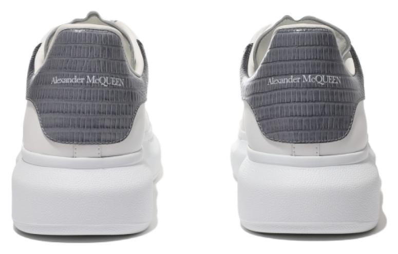 Alexander McQueen Oversized Sneakers 'White Black' 625162WICGA9154 #