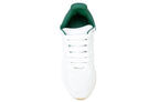 (WMNS) Alexander McQueen Oversized Runner Low Top Leather Sneakers with Mesh 'White Green' 533709WHRU39463 #