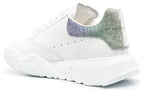 (WMNS) Alexander McQueen Court Sneakers 'White Multi' 733025WID619487 #