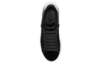 (WMNS) Alexander McQueen Oversized Sneaker 'Black Suede' 482142W4FKT1000 #