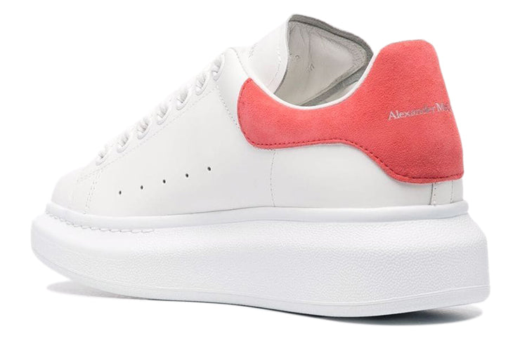 (WMNS) Alexander McQueen Oversized Sneaker 'White Coral' 553770WHGP79663 #