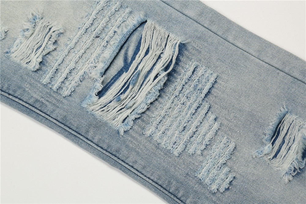 Fashion Flared Washed Jeans Men