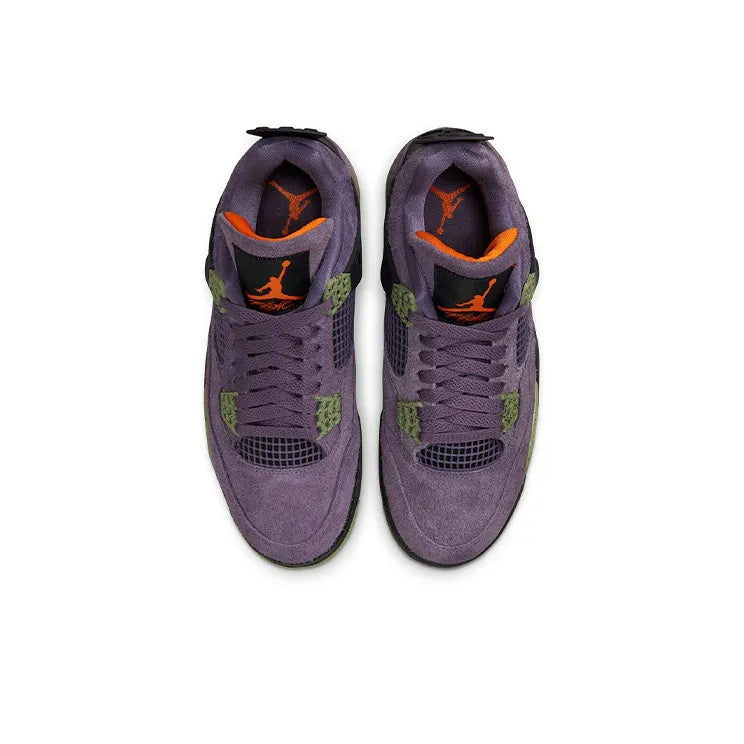 Air Jordan Retro 4-Style Sneakers – Canyon Purple Edition