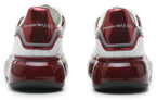 Alexander McQueen Oversized Sneaker 'White Burgundy Metallic' 750341WIDJT8835 #