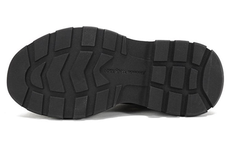 (WMNS) Alexander McQueen Tread Slick Boot 'Black' 595469WHZ281081 #