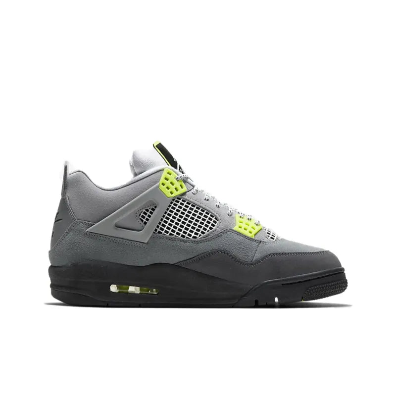 Air Jordan Retro 4-Style Sneakers – 95 Neon Edition