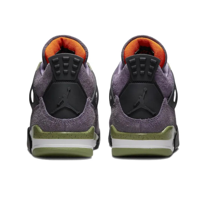 Air Jordan Retro 4-Style Sneakers – Canyon Purple Edition