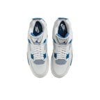 Air Jordan Retro 4‑Style Sneakers – Military Blue Edition