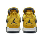 Air Jordan Retro 4-Style Sneakers – Lightning Yellow Edition