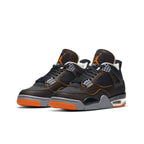 Jordan Retro 4-Style Sneakers – Starfish Orange Edition