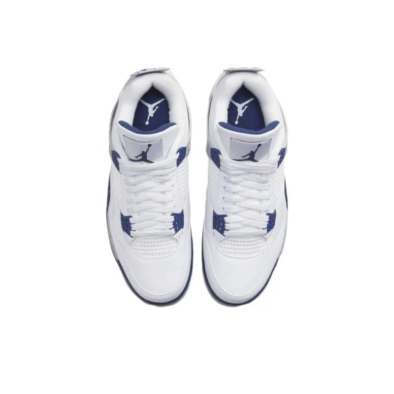 Air Jordan Retro 4-Style Sneakers – Midnight Navy Edition