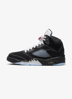 Black Metallic Air Jordan Retro 5 -2025 Edition