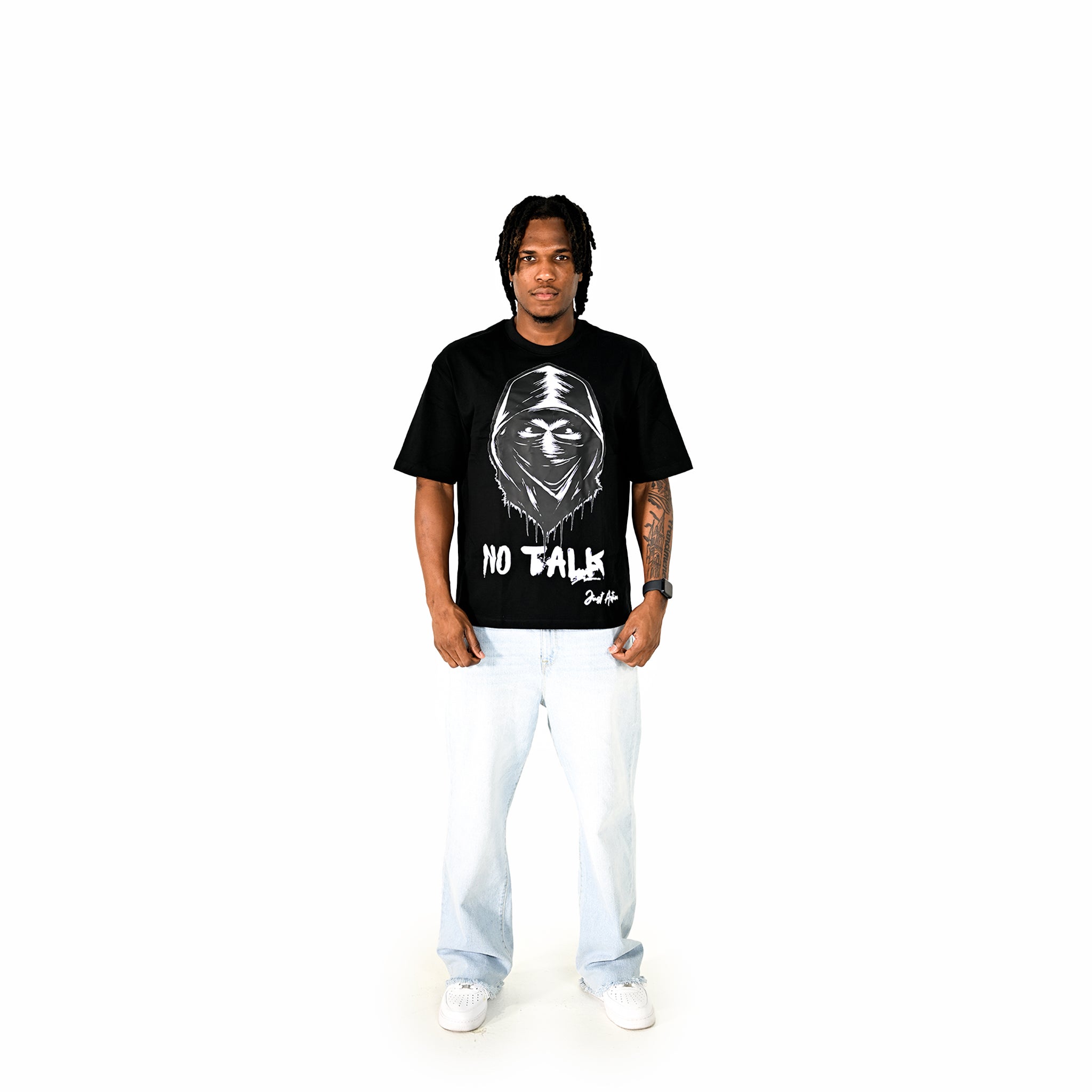 TLO Silent But Deadly – Electric Blue | Oversized Tee