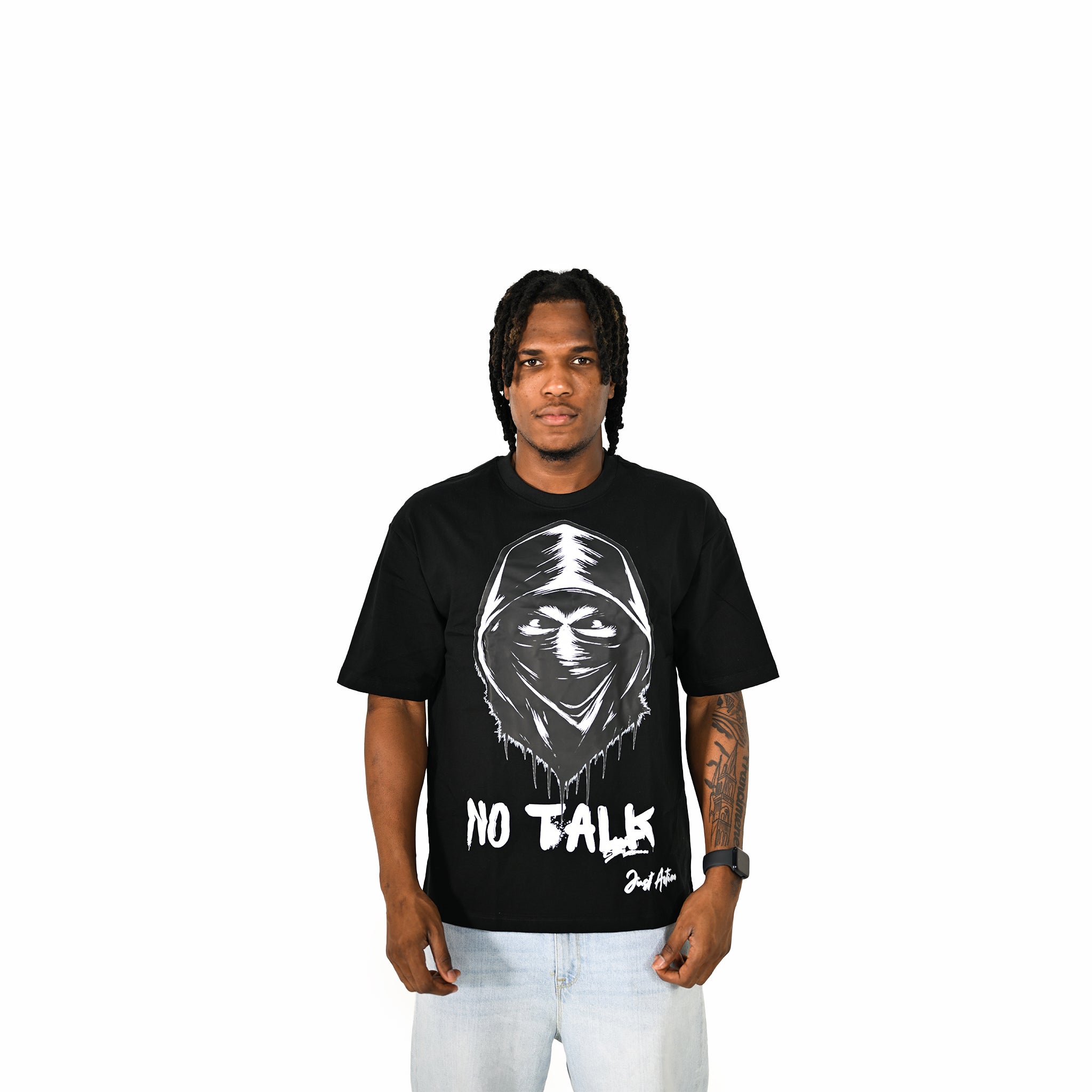 TLO Silent But Deadly – Electric Blue | Oversized Tee