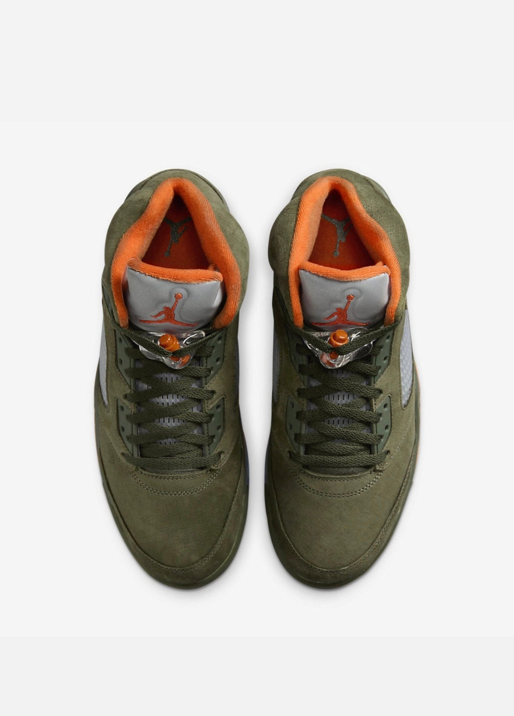 Air Jordan 5 Olive Tone Retro Kicks – Street Look