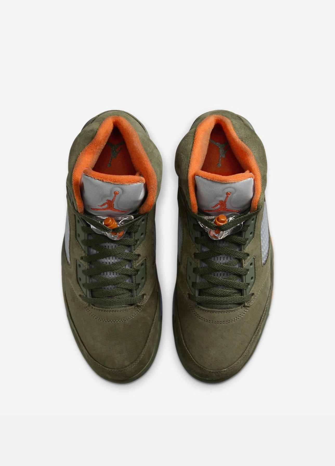 Air Jordan 5 Olive Tone Retro Kicks – Street Look