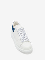 Men's Oversized Sneaker in White/Paris Bleu