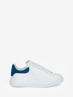 Men's Oversized Sneaker in White/Paris Bleu