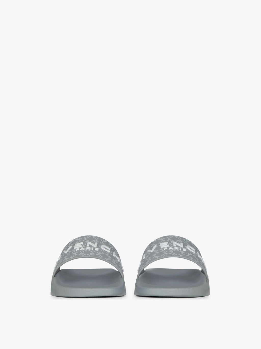 New
Slide flat sandals in monogram 72 rubber