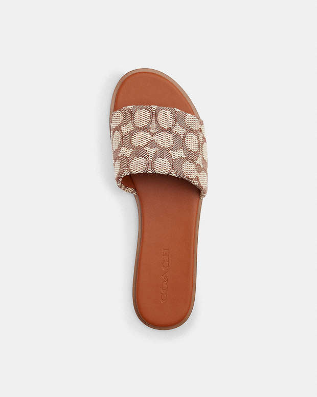 Holly Sandal In Signature Textile Jacquard
