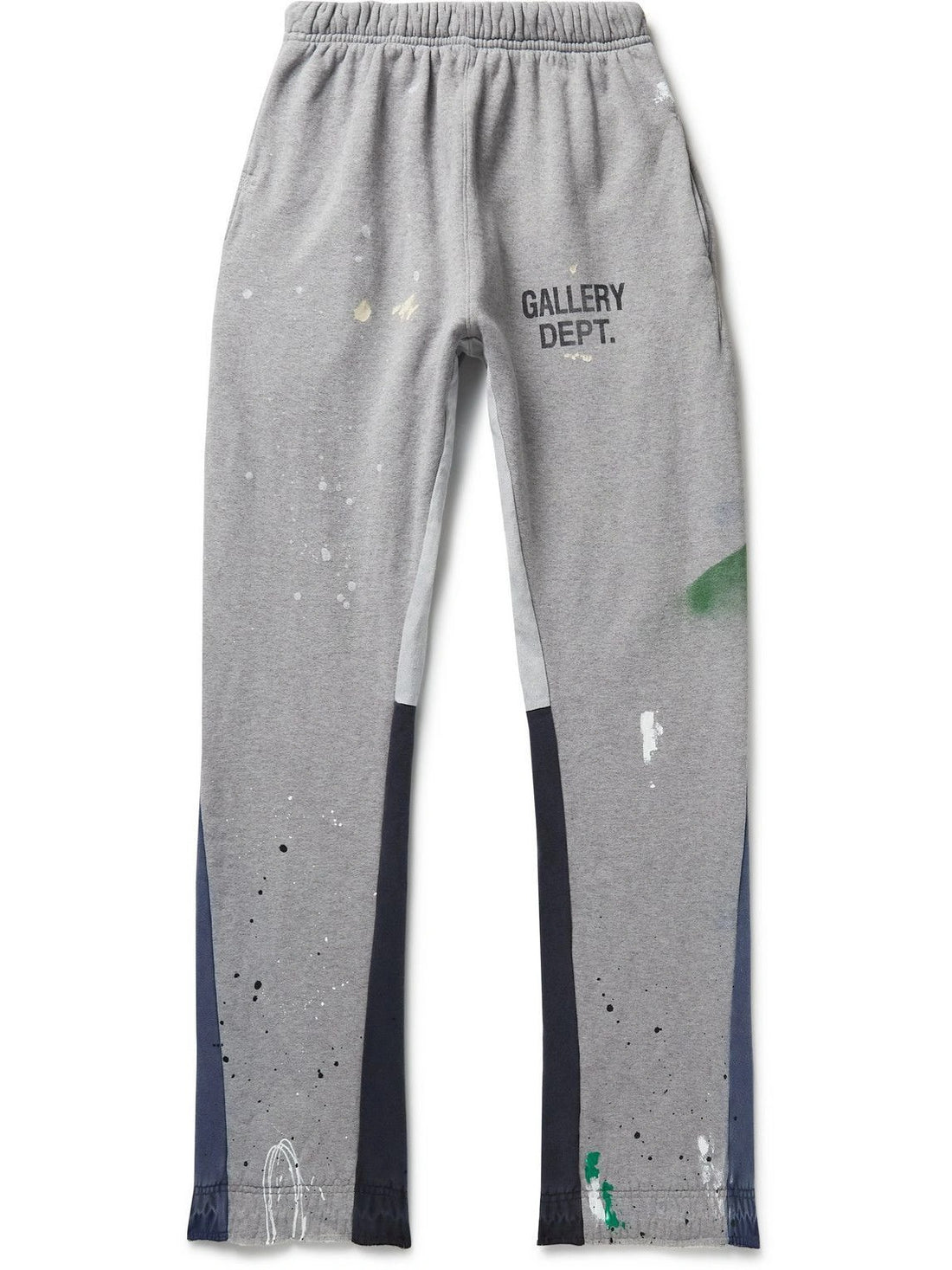 Gallery Dept. Paint Splatter Flared Sweatpants Grey