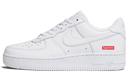 a white nike air force sneakers