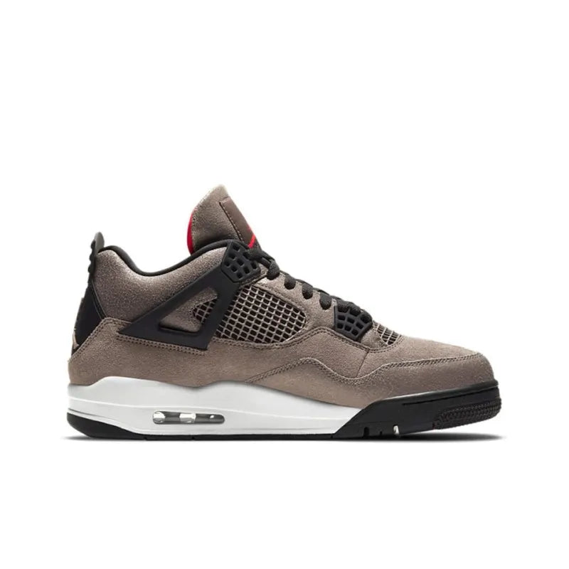 Air Jordan Retro 4-Style Sneakers – Taupe Haze Edition
