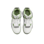Air Jordan Retro 4-Style Sneakers – Seafoam Edition