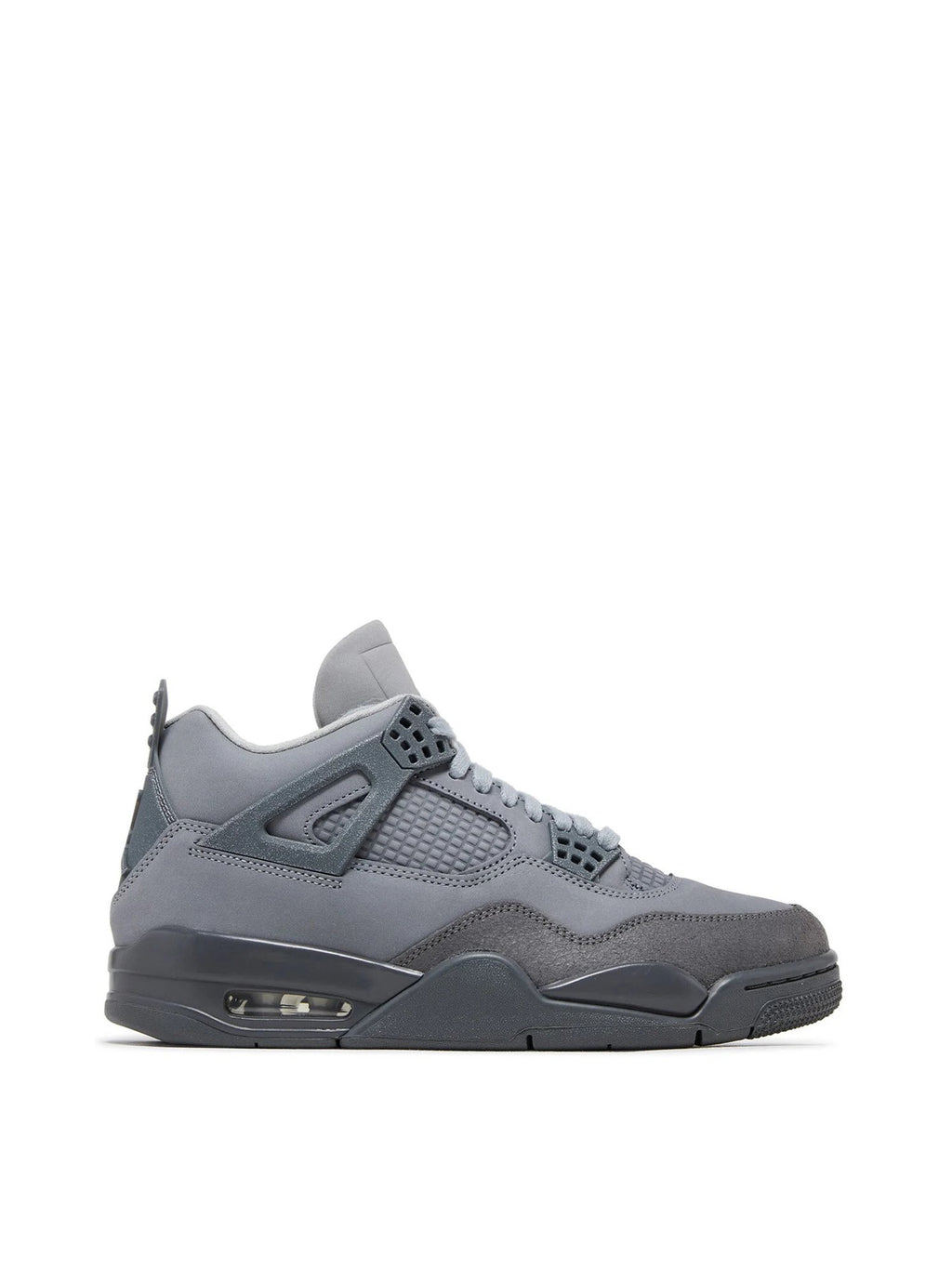 Jordn Retro 4‑Style Sneakers – Wet Cement Edit