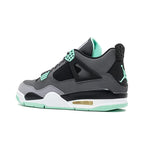 Air Jordan Retro 4-Style Sneakers – Green Glow Edition