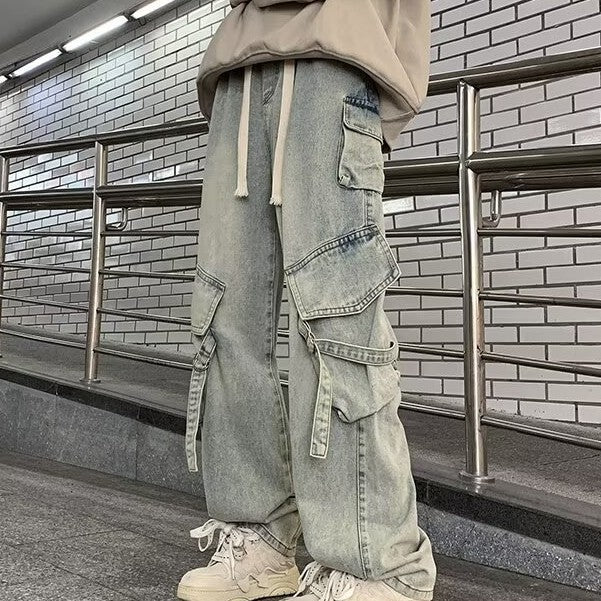 Trendy Japanese Style Youth All-Matching Jeans