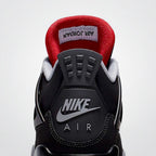 Air Jordan Retro 4-Style Sneakers – Bred Edition