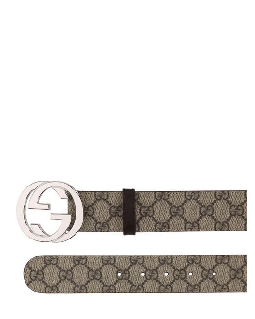 GUCCI - CANVAS BELT