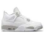 Jordan Retro 4-Style Sneakers – White Cement Edition