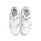 Jordan Retro 4-Style Sneakers – White Cement Edition